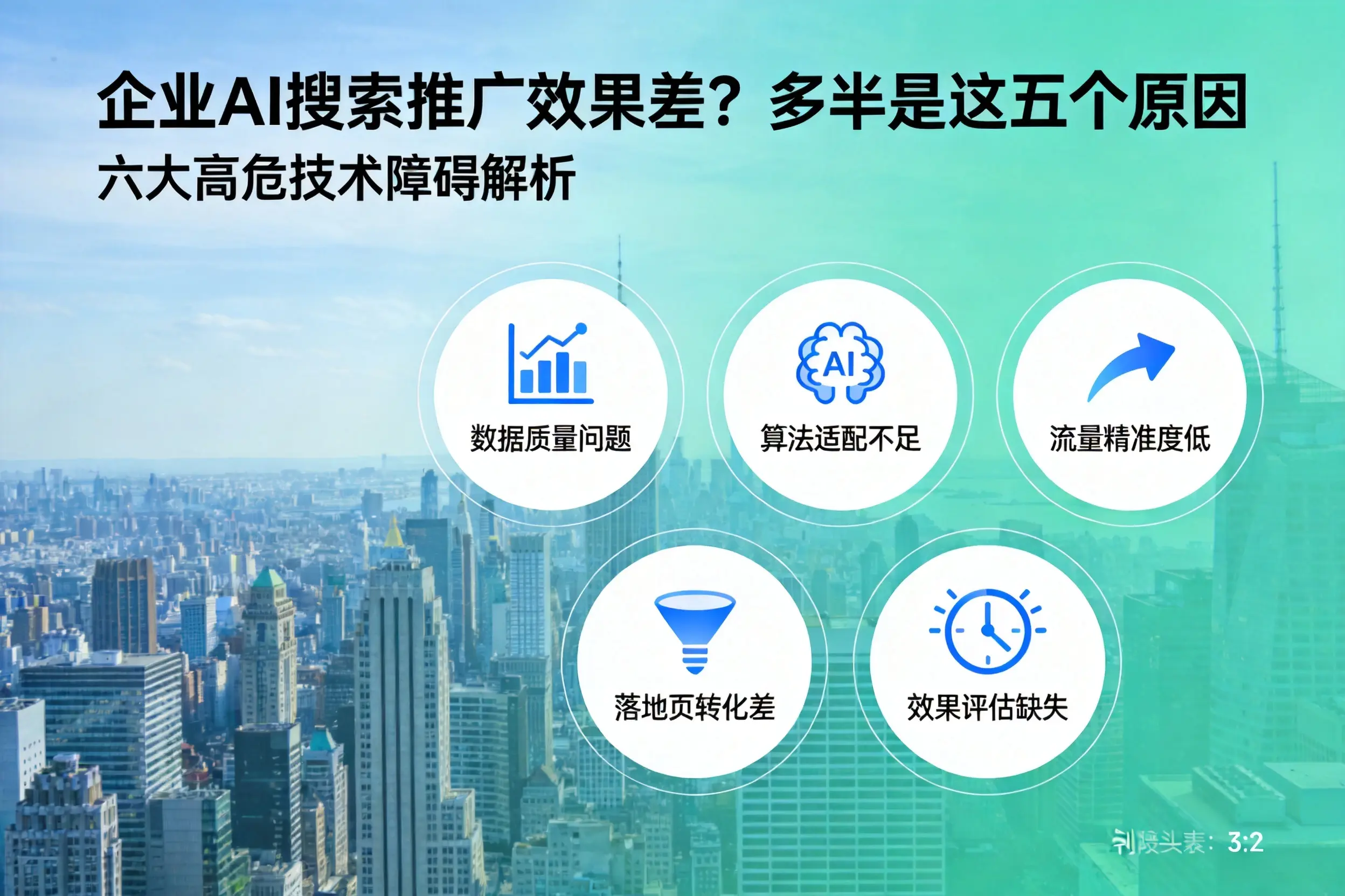 四平企业AI搜索推广效果差？多半是这五个原因