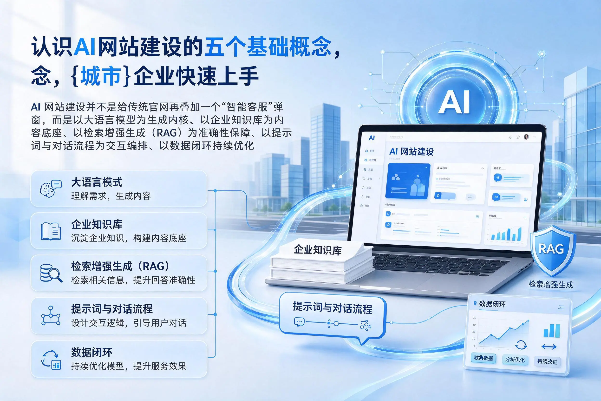 认识AI网站建设的五个基础概念,四平企业快速上手