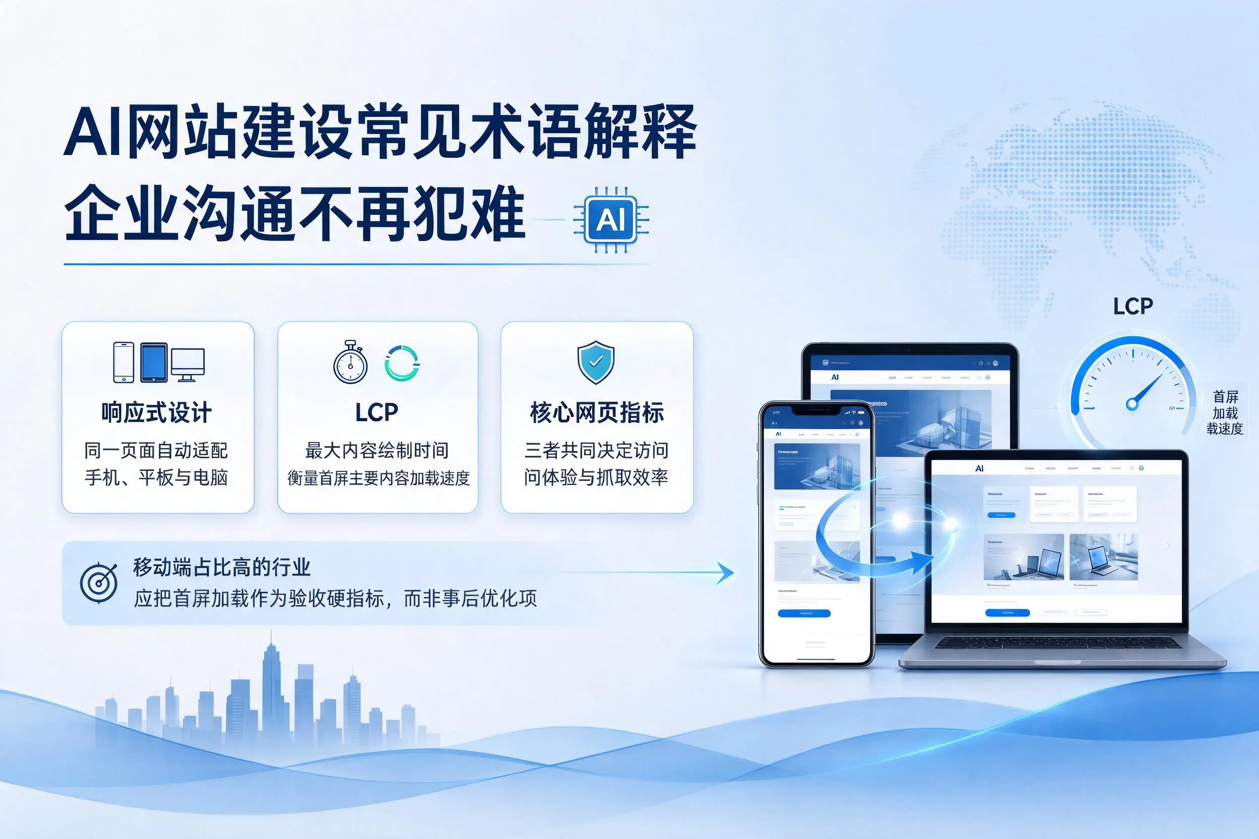AI网站建设常见术语解释,四平企业沟通不再犯难