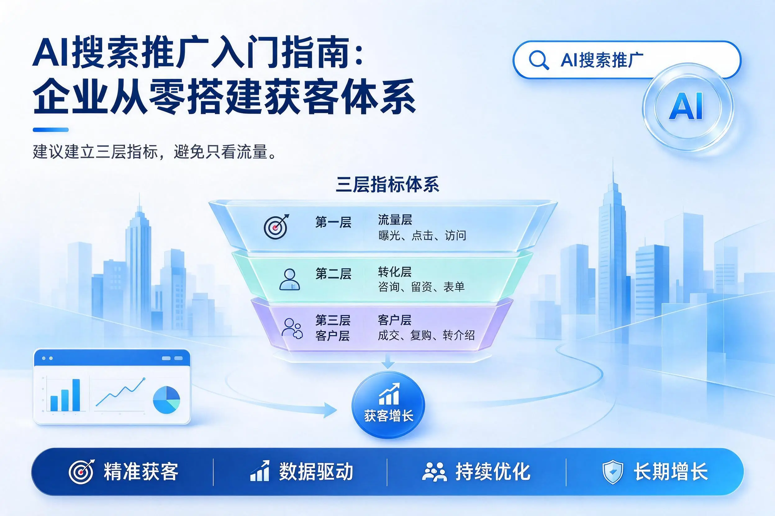 AI搜索推广入门指南：四平企业从零搭建获客体系